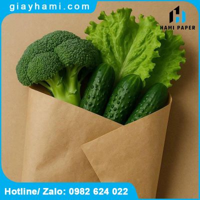 Giấy gói rau củ – Giải pháp tối ưu cho rau củ tươi ngon