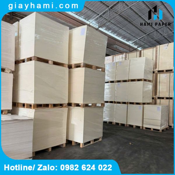 Xưởng Sản Xuất Giấy Kraft Trắng Chuẩn Bao Bì Thực Phẩm