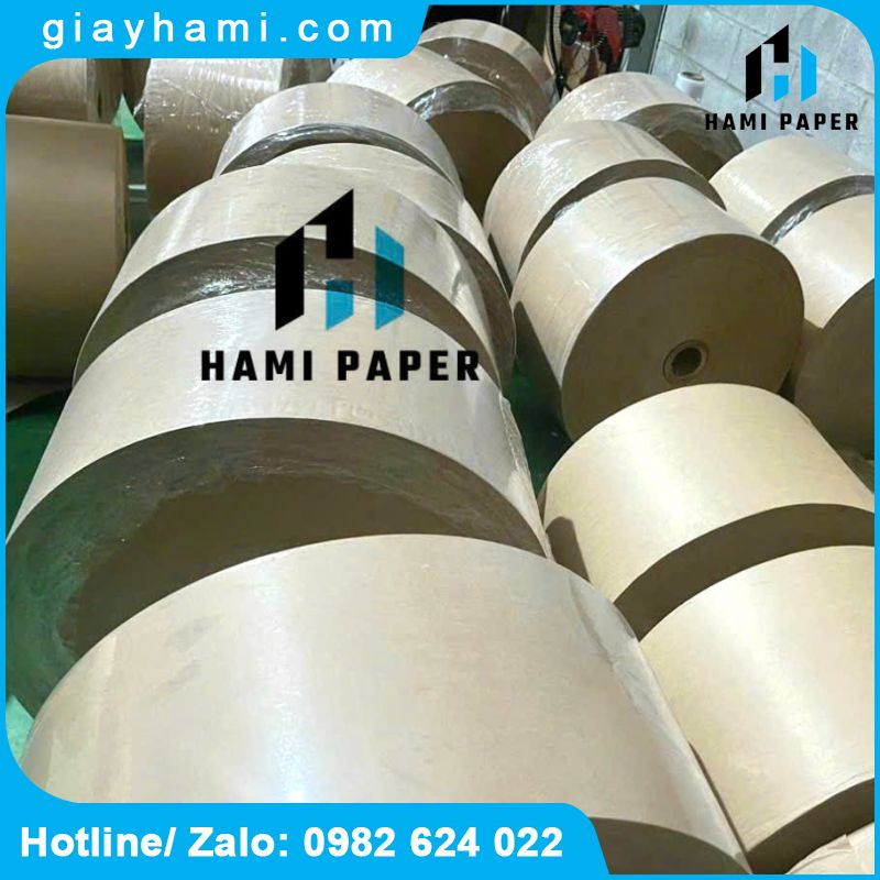 Giấy kraft cuộn giá tốt 